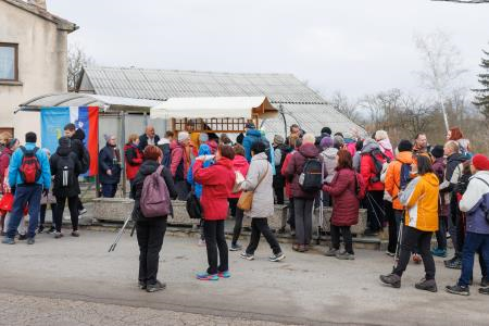 Topel sprejem domačinov vasi Zarečje